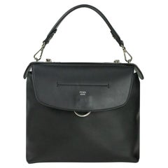 Fendi, Back to School in black leather