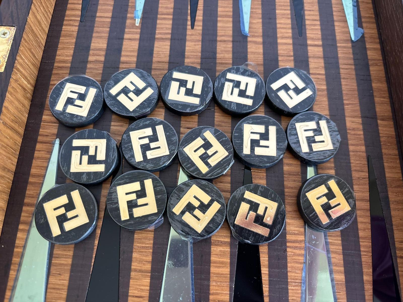 Set da gioco Backgammon di Fendi in vendita 6
