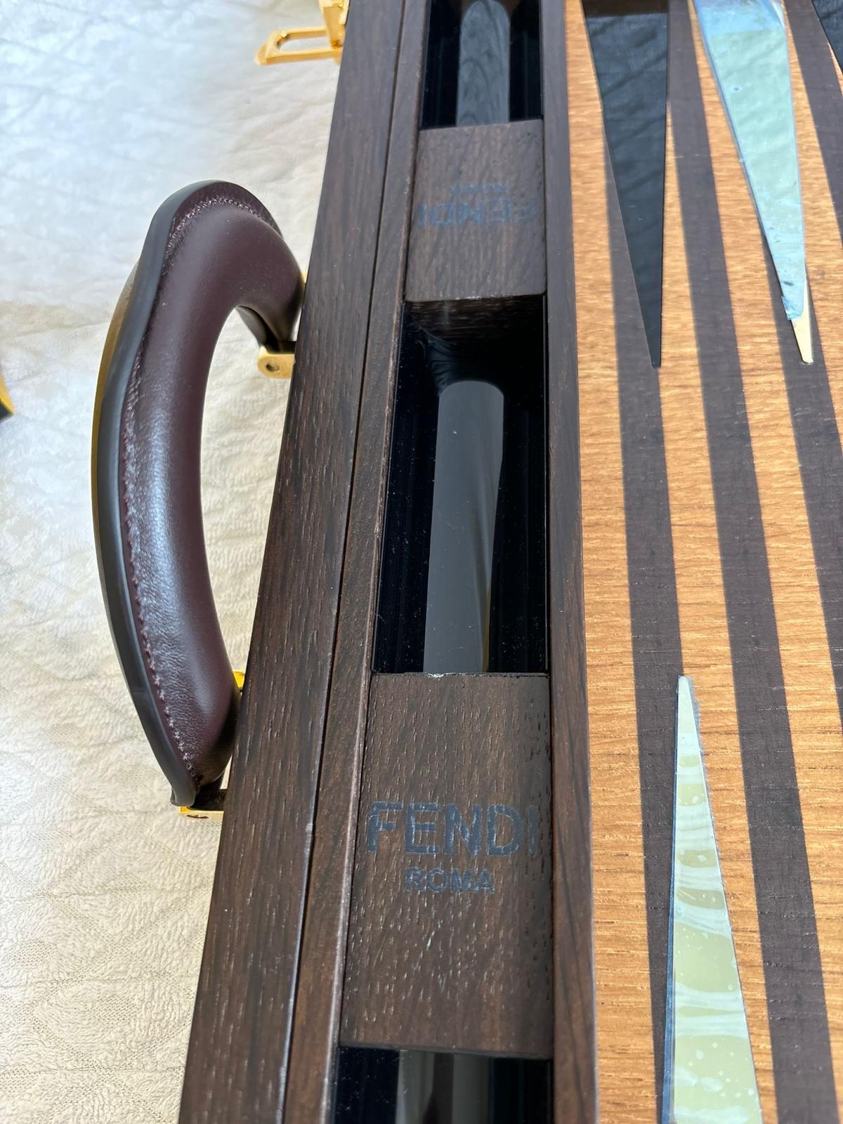 Set da gioco Backgammon di Fendi in vendita 10