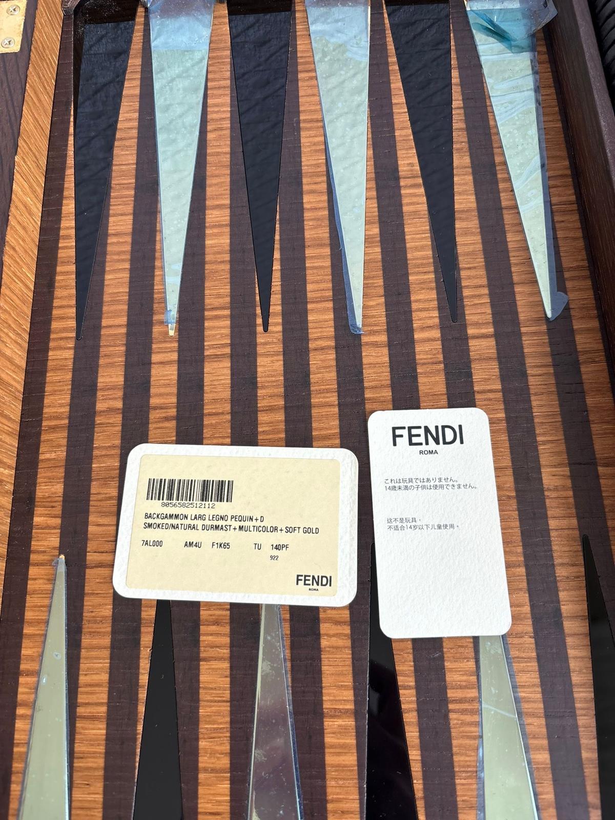 Set da gioco Backgammon di Fendi in vendita 12
