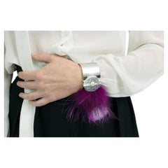 FENDI - Bague/Pendentif Cristal et Perle - Circa 2010