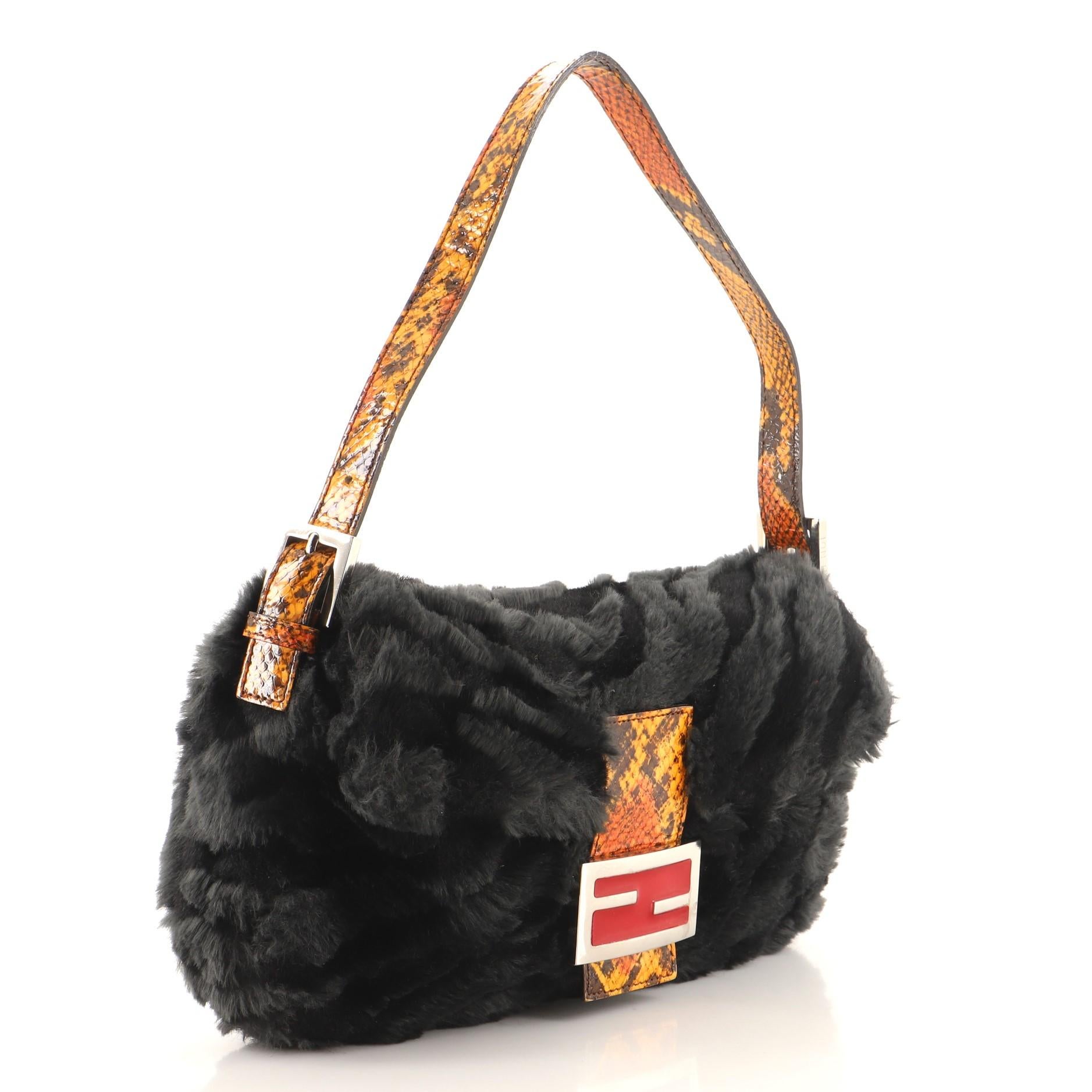 fur fendi baguette