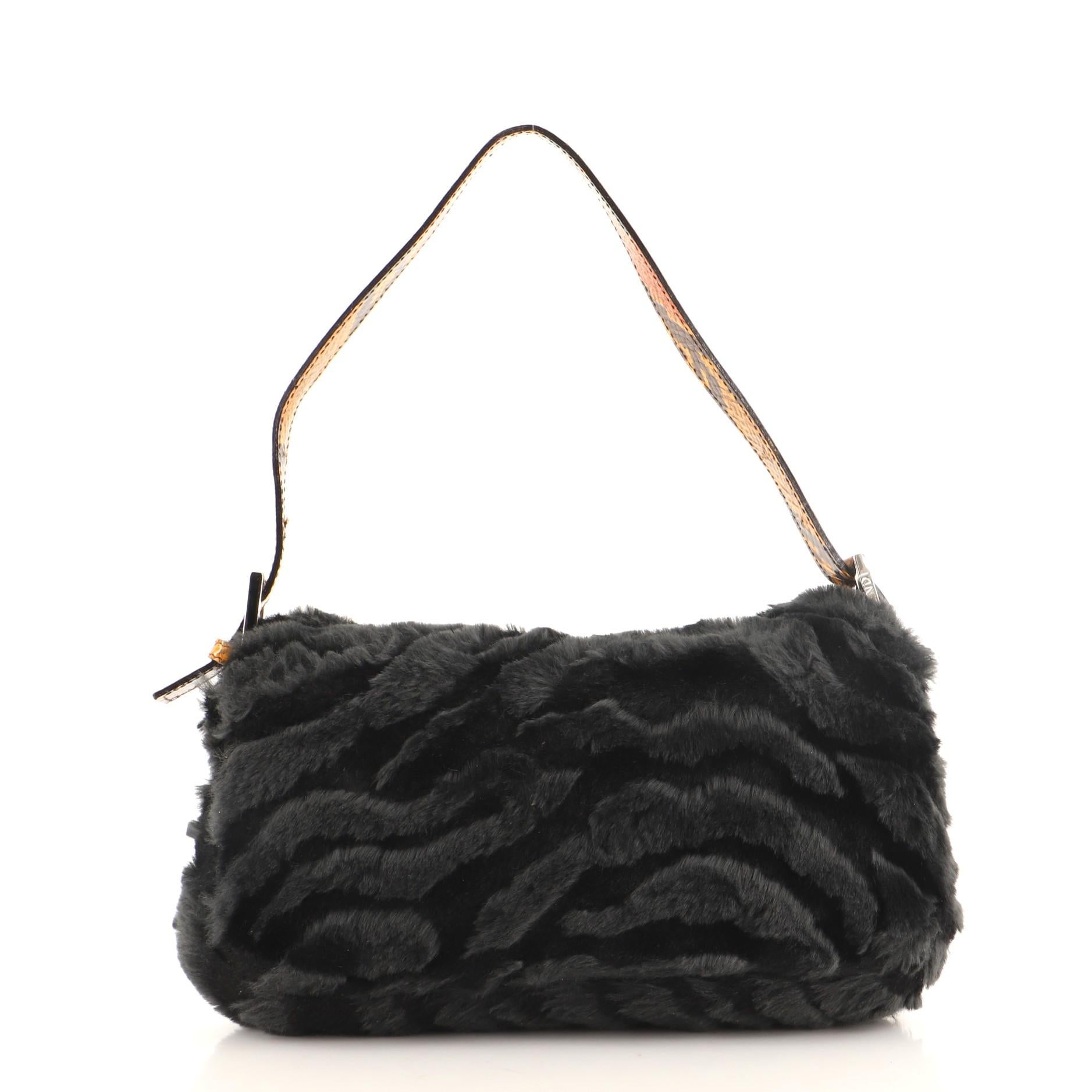 fendi baguette fur