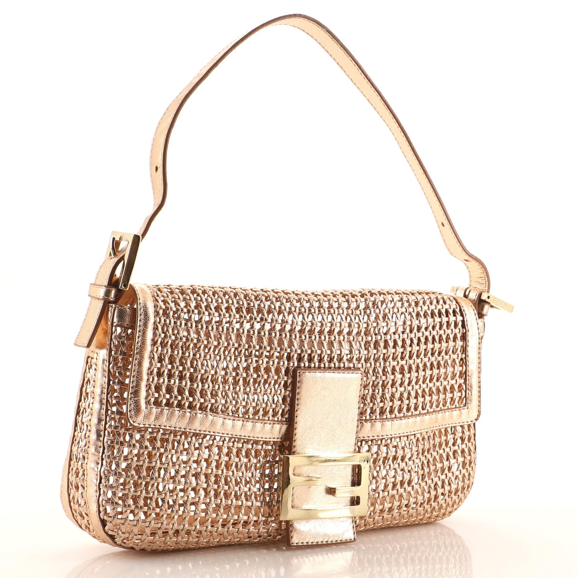 woven fendi bag