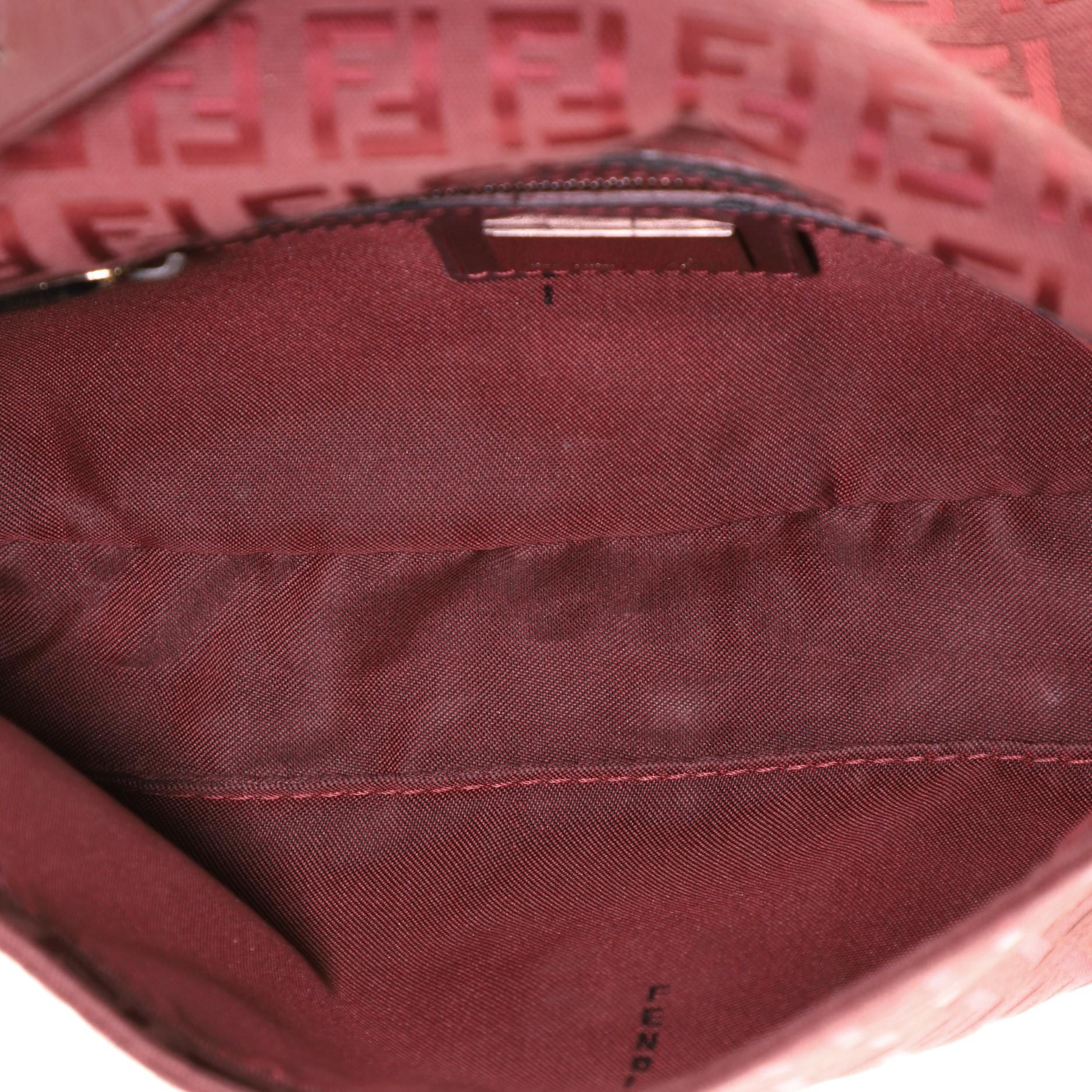 Fendi Baguette-Tasche aus Zucchino Canvas 3