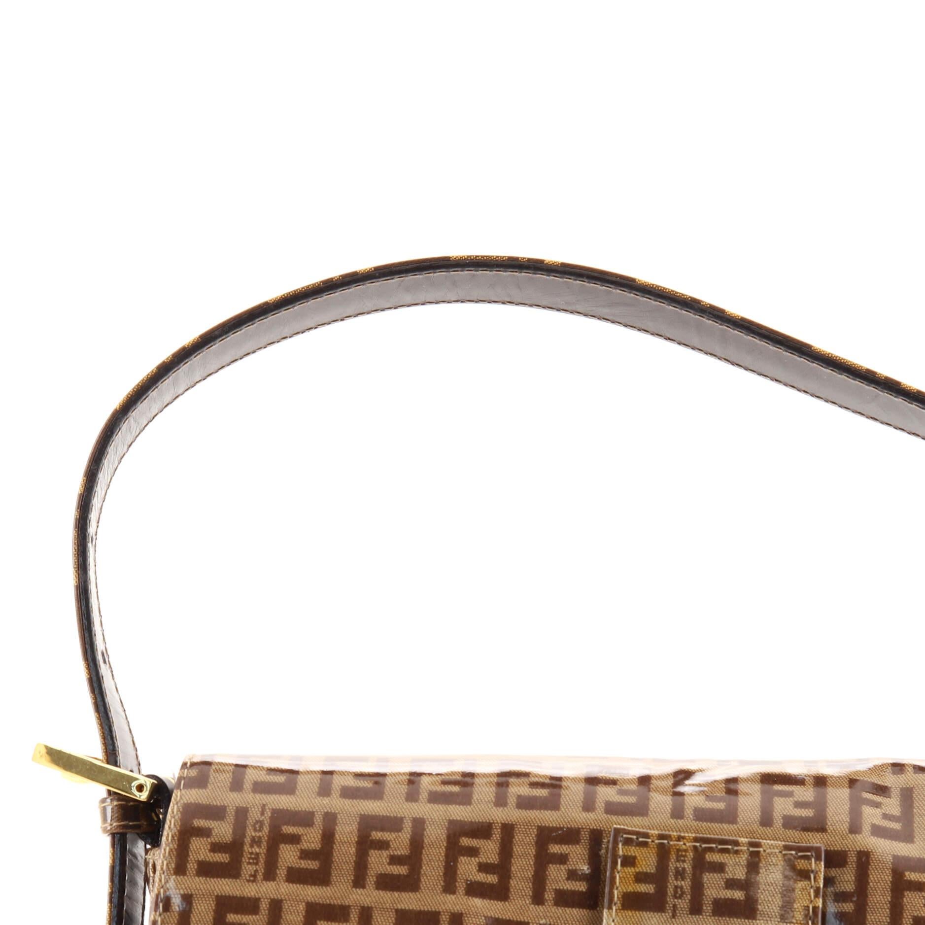 Women's or Men's Fendi Baguette Bag Zucchino Vinyl