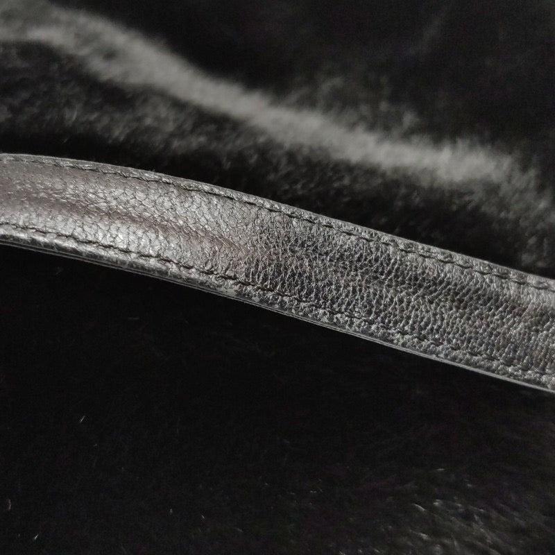 Fendi Baguette Black Faux Fur Shoulder Bag
 These are professional photos of the actual bag.
 This Fendi Baguette is both a handbag and a plush toy. Its touch is soft and it is highly lovable, making this piece extra special.
 CONDITION: VERY GOOD
