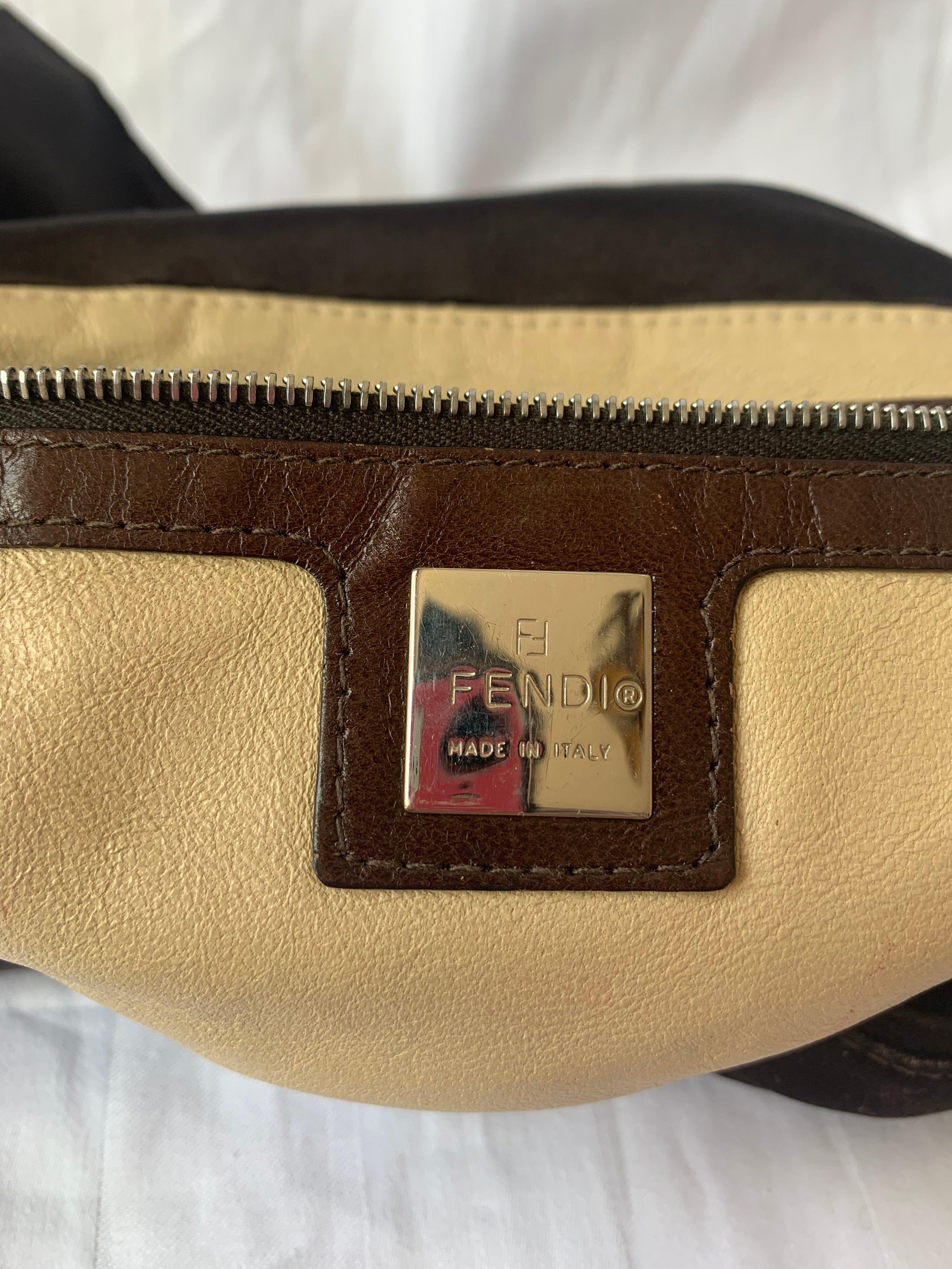 Women's FENDI Baguette Black Silk with Crystal Buckle