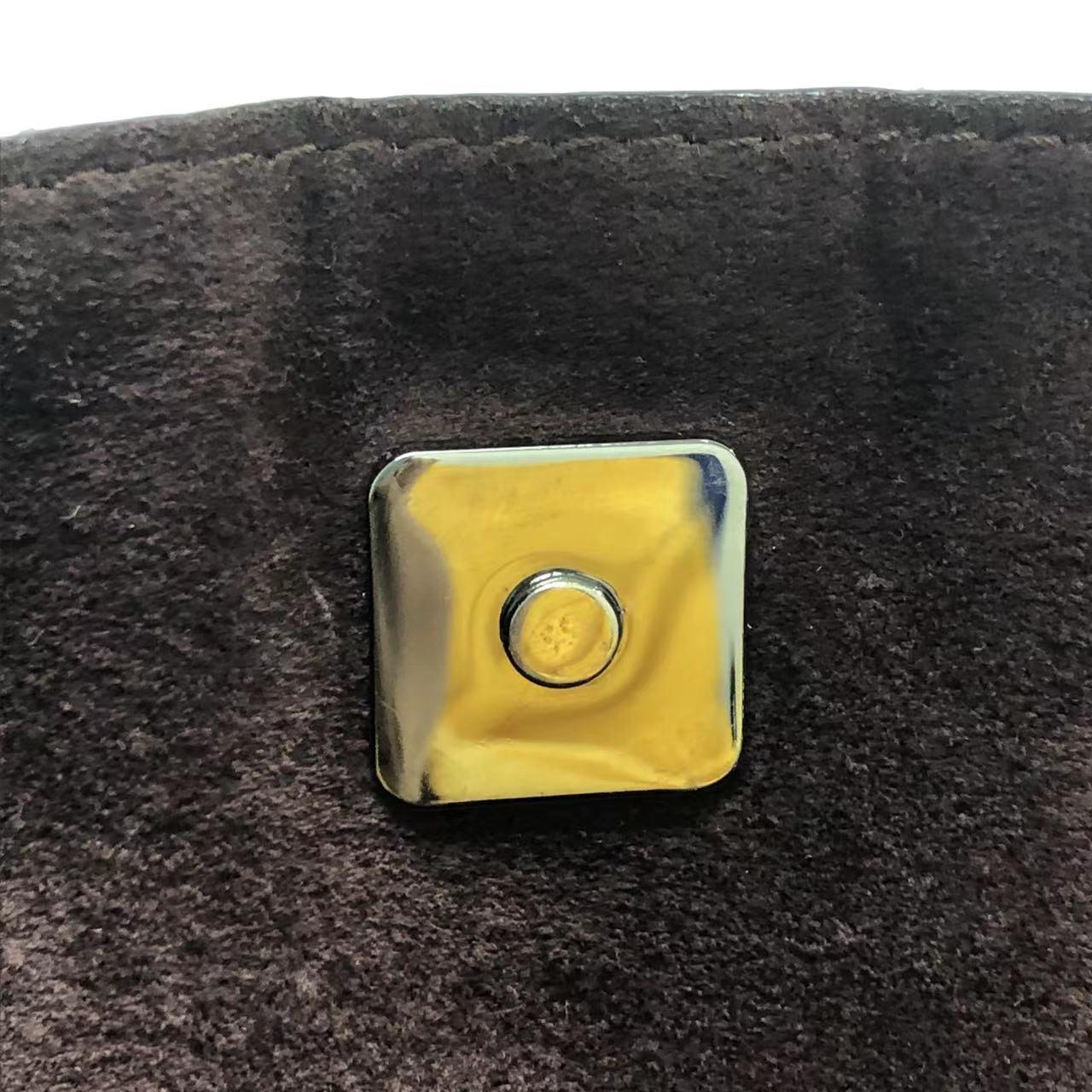 Bolso Fendi Baguette Bloques Motivo Abstracto Purpurina Lentejuelas en venta 13