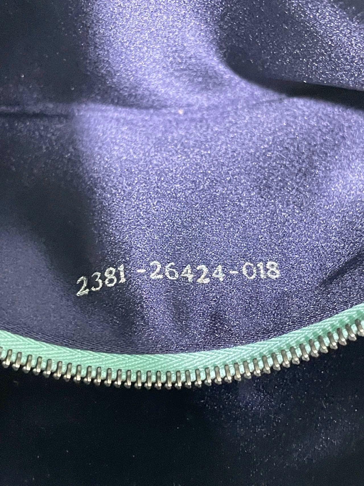 Fendi Baguette Blue Teal Python-skin Leather Shoulder Bag For Sale 4