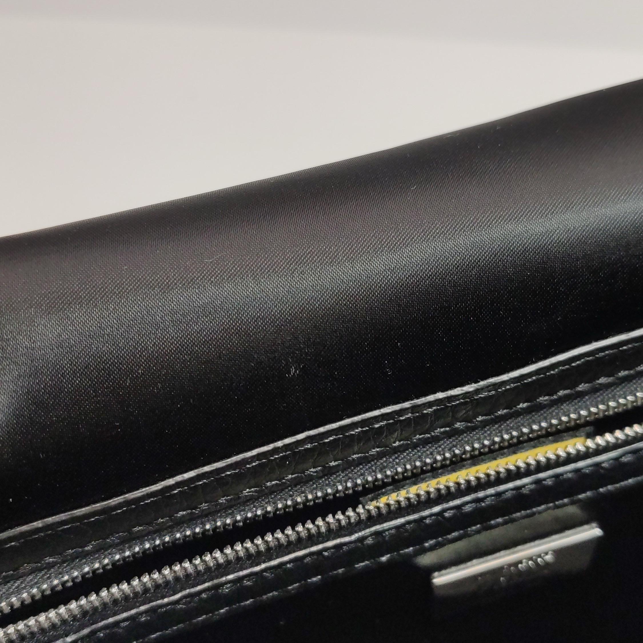 Fendi Baguette Cargo Multipocket Black Nylon 3-way Bag en vente 6