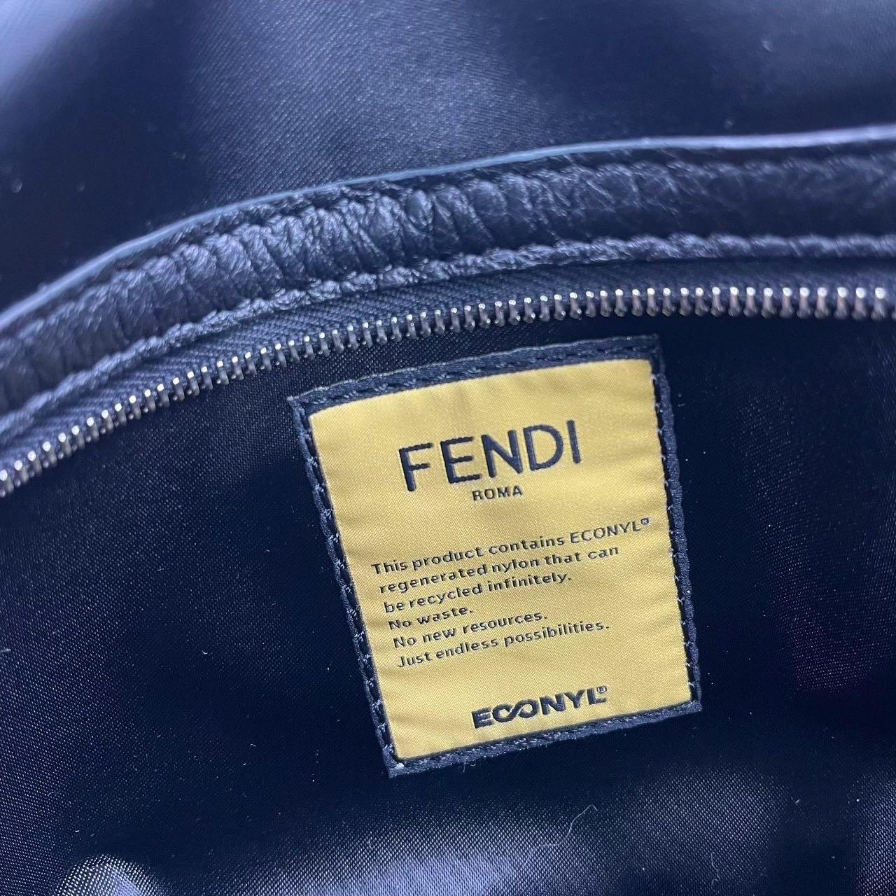Fendi Baguette Cargo Multipocket Black Nylon 3-way Bag 9