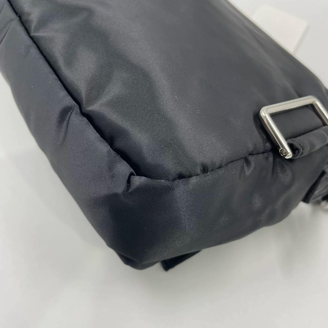 Fendi Baguette Cargo Multipocket Black Nylon 3-way Bag 12