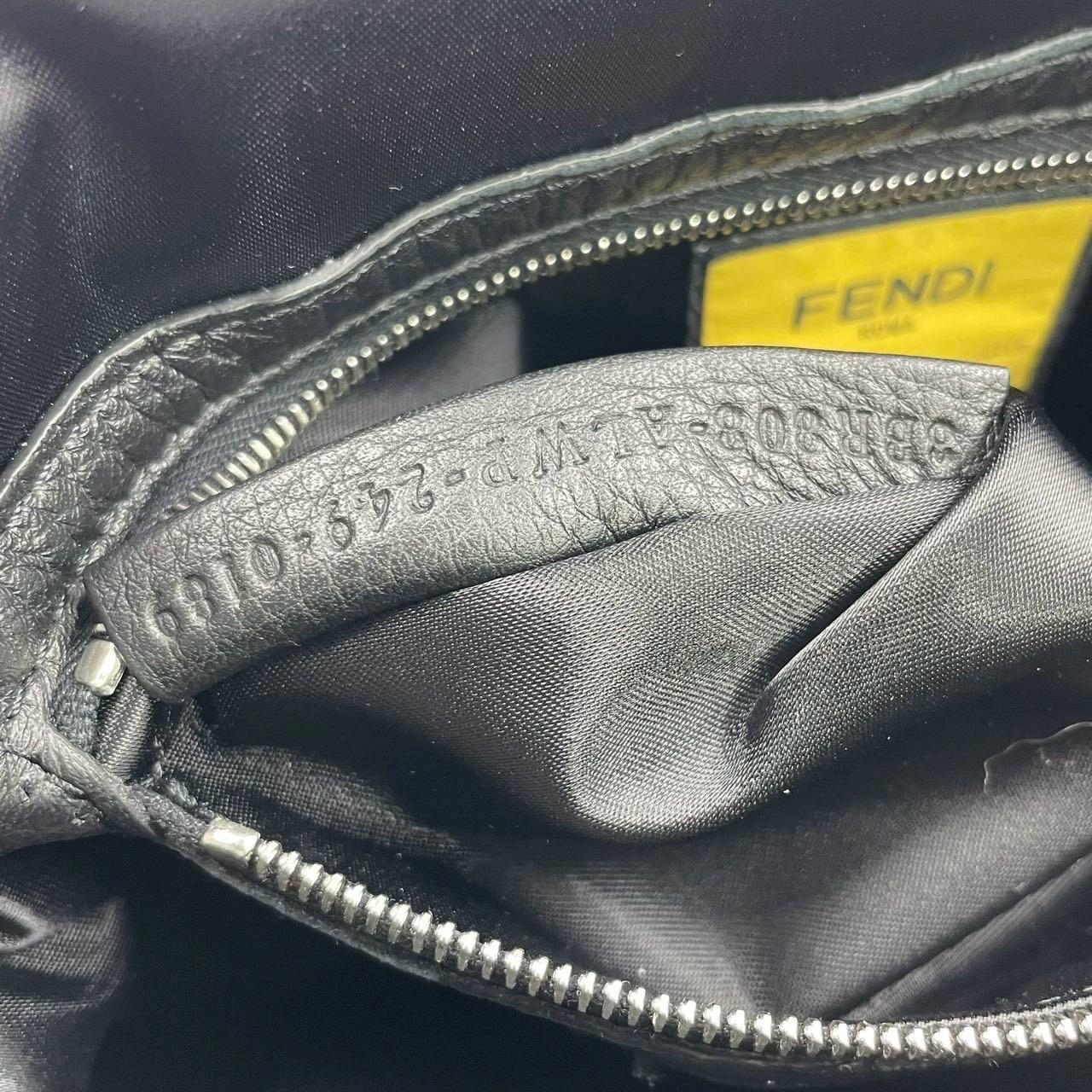 Fendi Baguette Cargo Multipocket Black Nylon 3-way Bag 2
