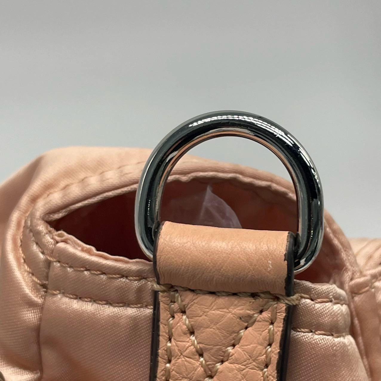 Fendi Baguette Cargo Multipocket Pink Nylon 3-way Bag en vente 3
