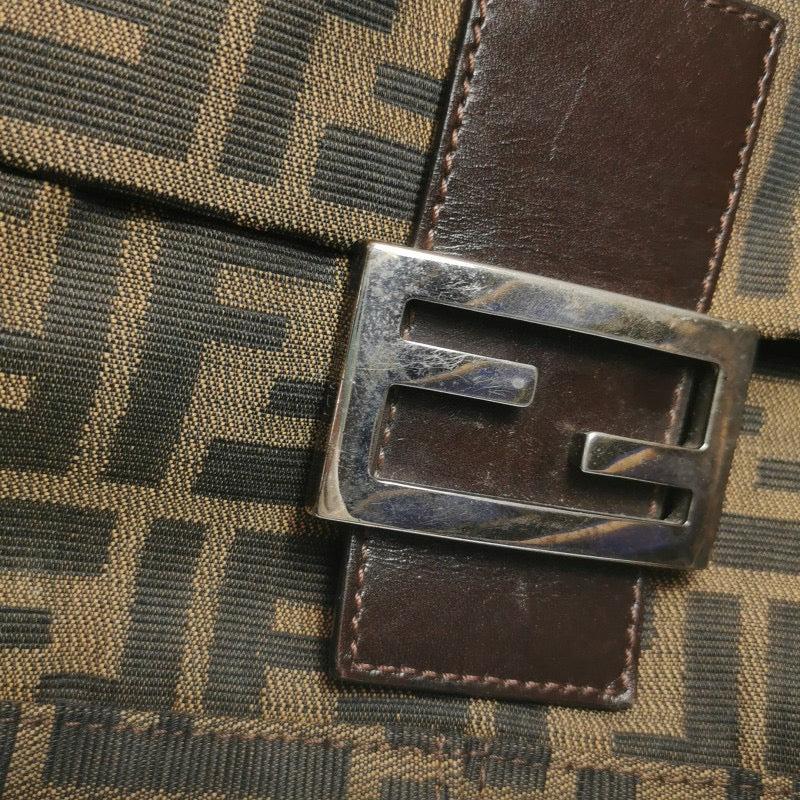 Fendi Baguette Classic Zucca Print Fendi Monogram For Sale 7