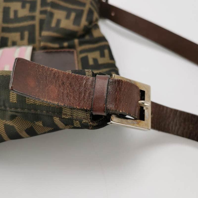 Fendi Baguette Classic Zucca Print Fendi Monogram For Sale 8