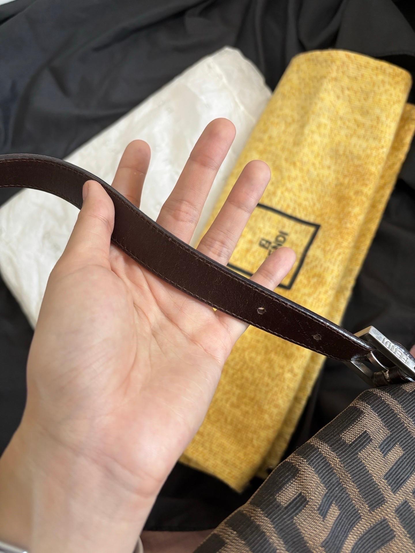 Fendi Baguette Classic Zucca Stampa Fendi Monogram in vendita 13