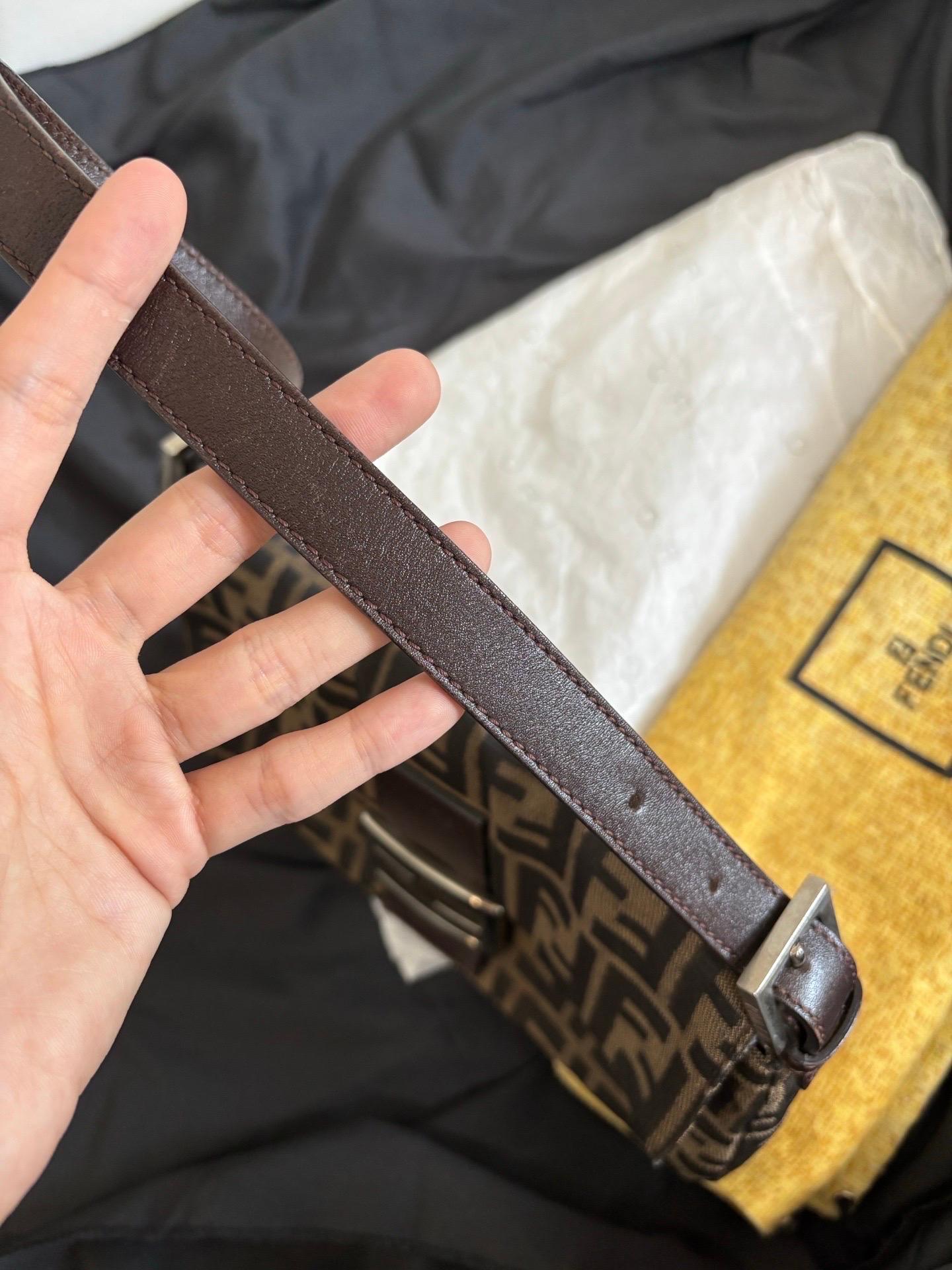 Fendi Baguette Classic Zucca Stampa Fendi Monogram in vendita 14