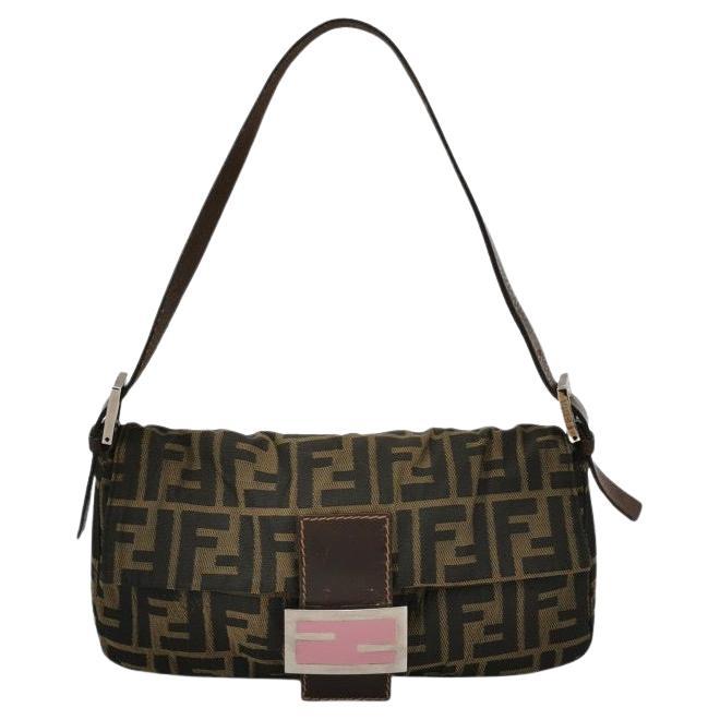 Fendi Baguette Classic Zucca Print Fendi Monogram For Sale