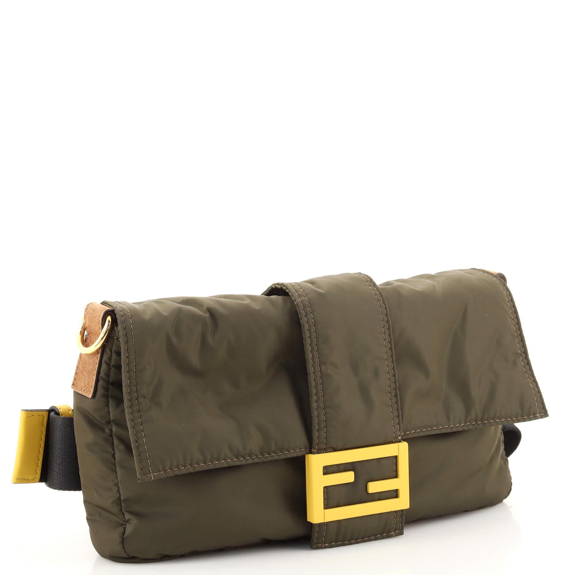 fendi nylon baguette