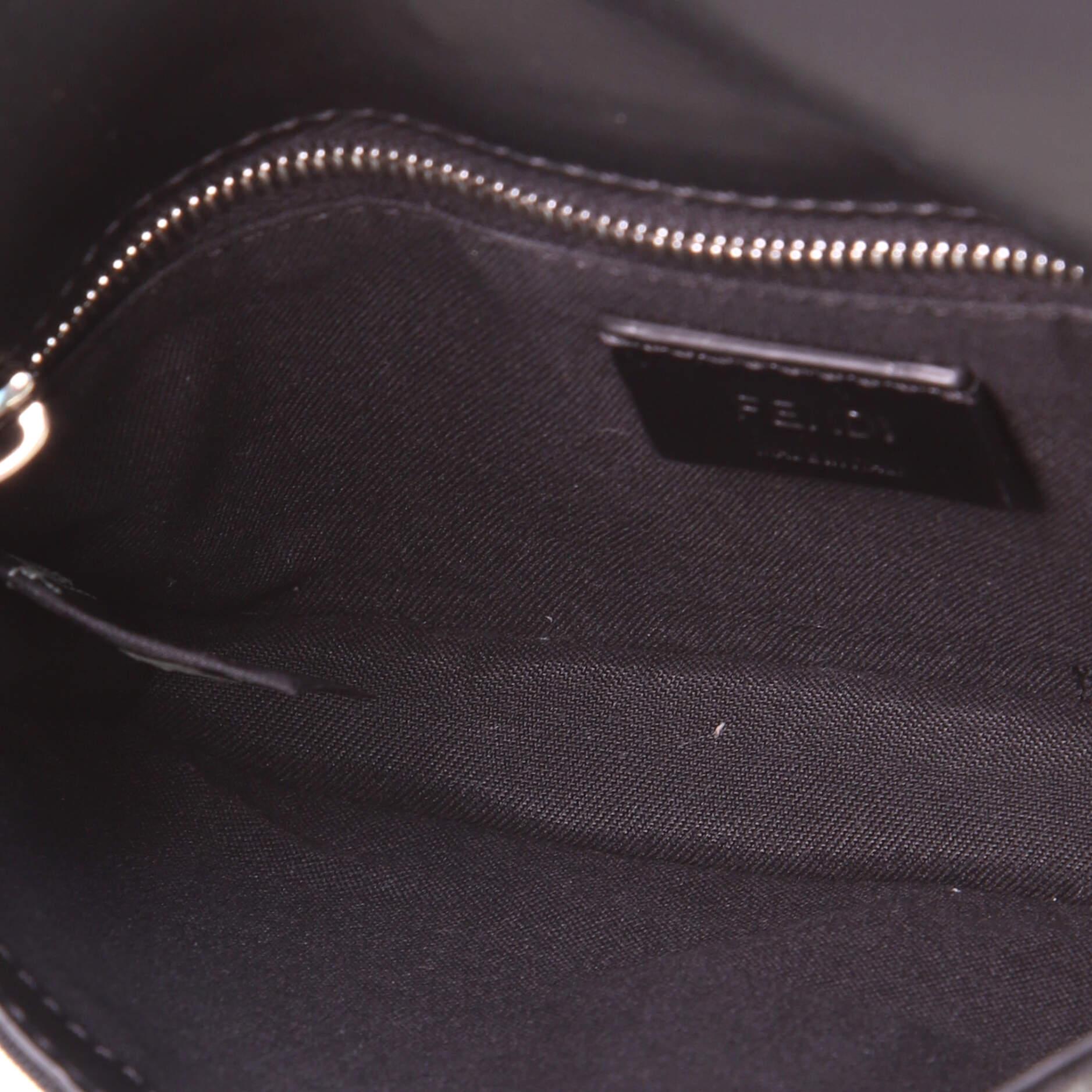 Fendi Baguette Convertible Pouch Pequin Nylon 2