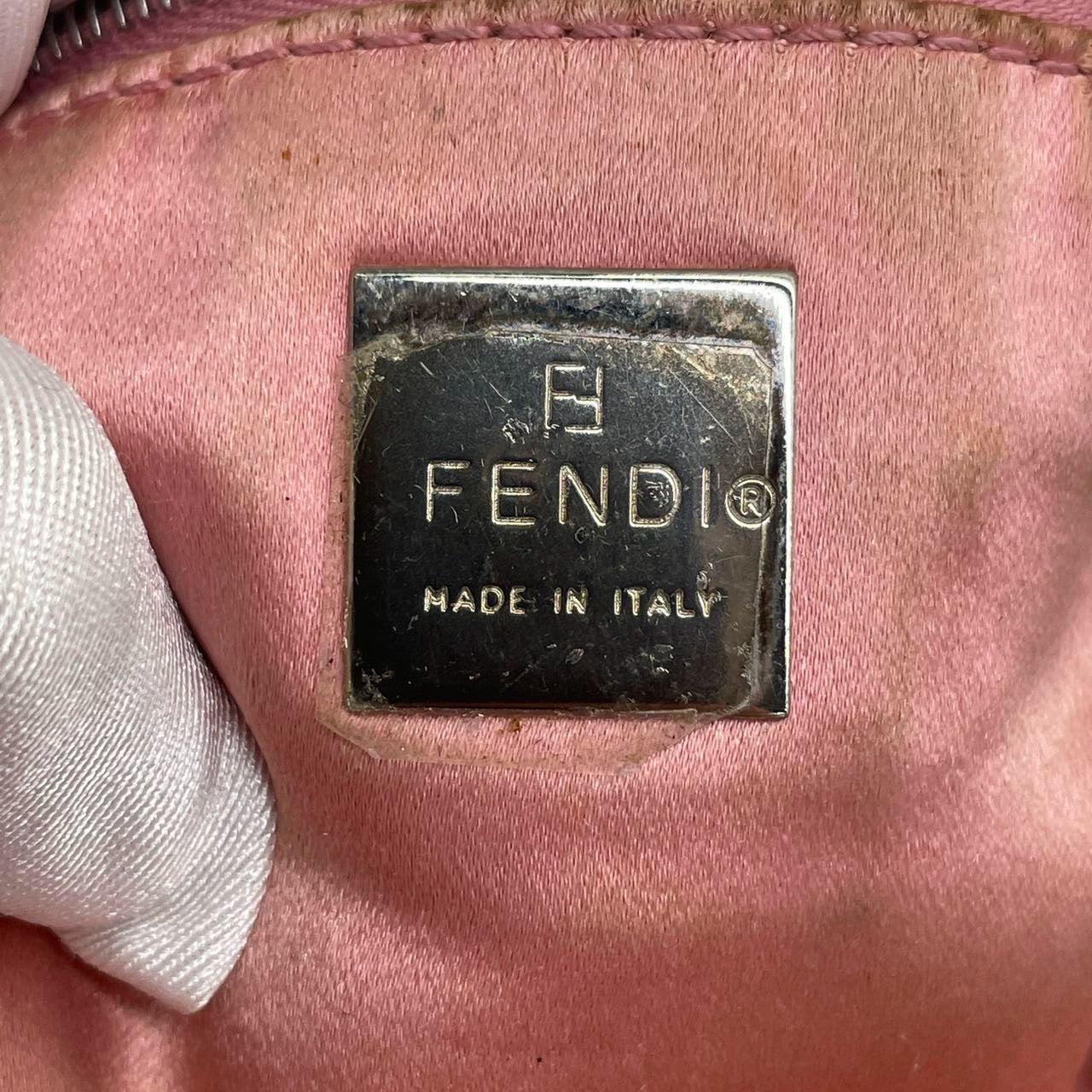 Fendi Baguette Denim with Floral Embroidery 5