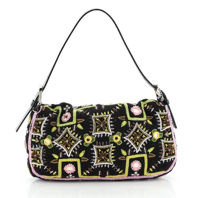 fendi fringe baguette