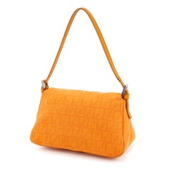 Fendi Baguette Mini Mamma in Orange Zucchino Monogram