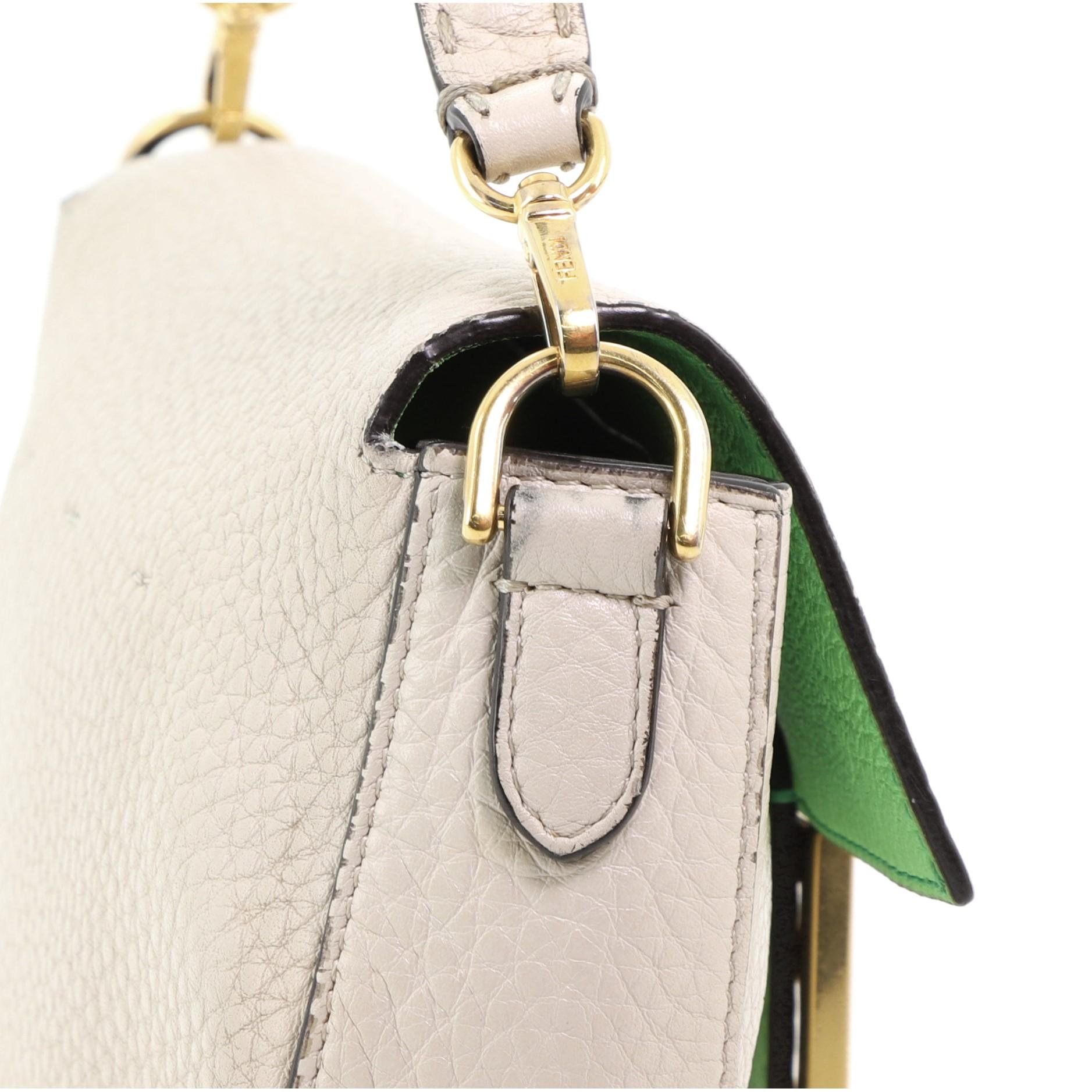 Fendi Baguette NM Tasche aus Leder Mini 1