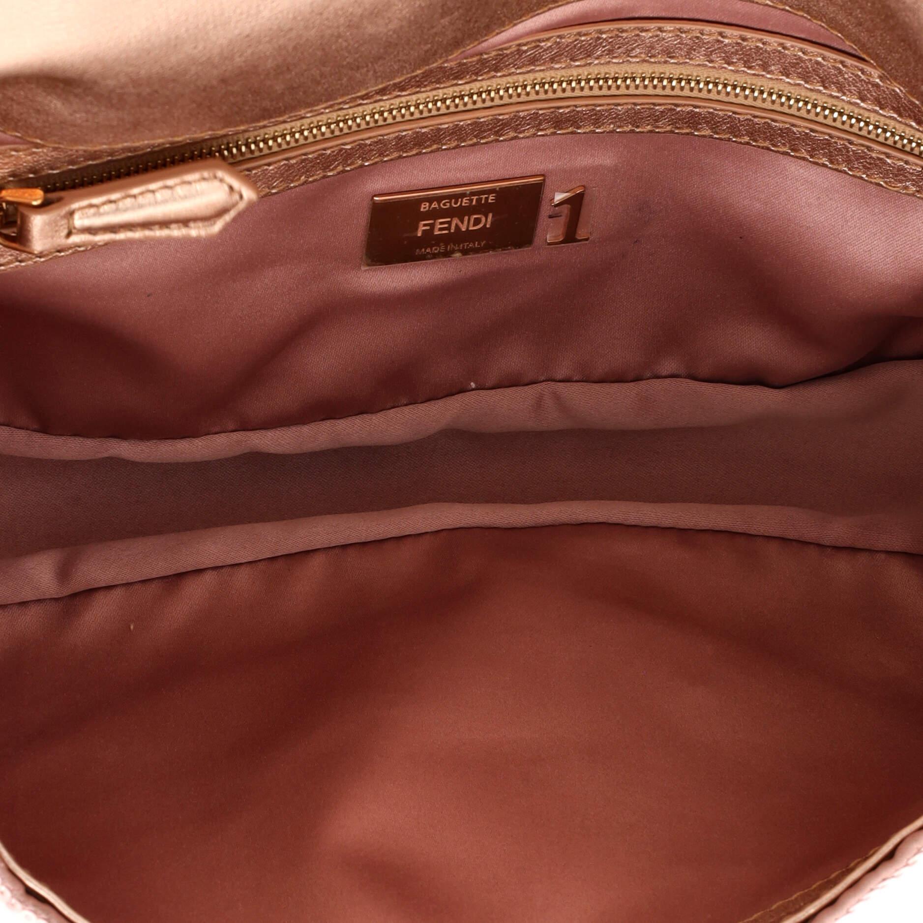 Fendi Baguette NM Bag Pequin Sequins Medium 1