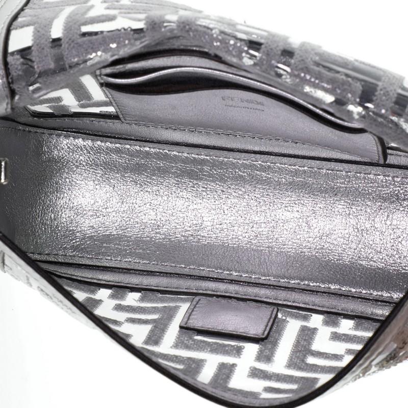silver fendi baguette