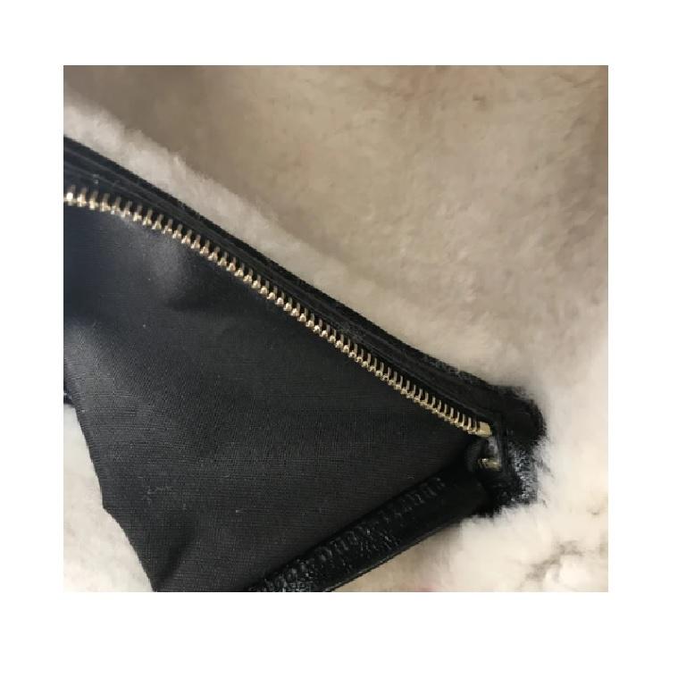 Women's or Men's Fendi Baguette NM Bag Shearling and Leather Large