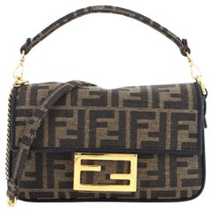 Fendi Baguette NM Bag Multicolor Zucca Canvas Medium Multicolor 687301