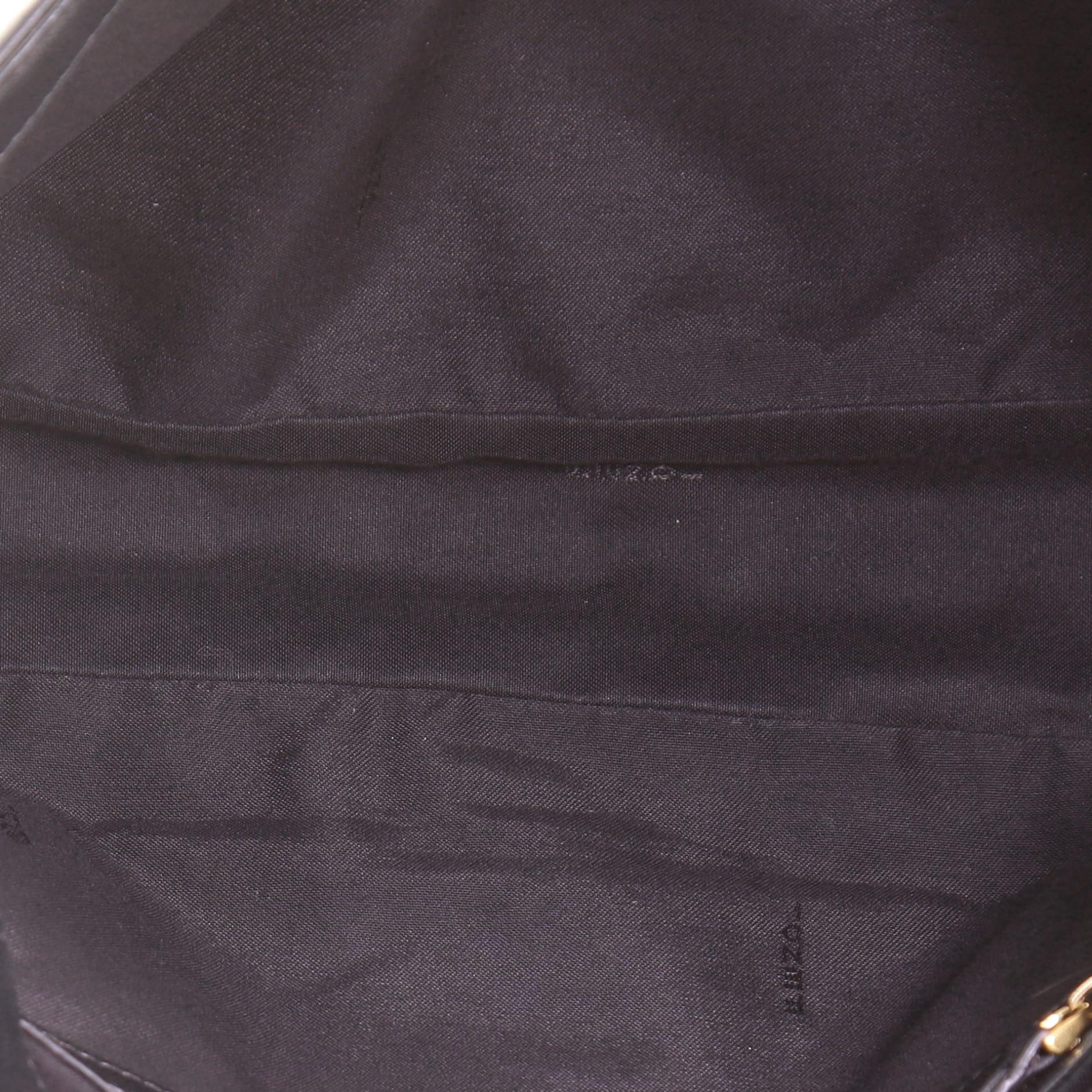 Women's or Men's Fendi Baguette NM Bag Zucca Embossed Leather Large