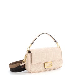 Fendi Baguette NM Bag Zucca Embroidered Canvas Medium