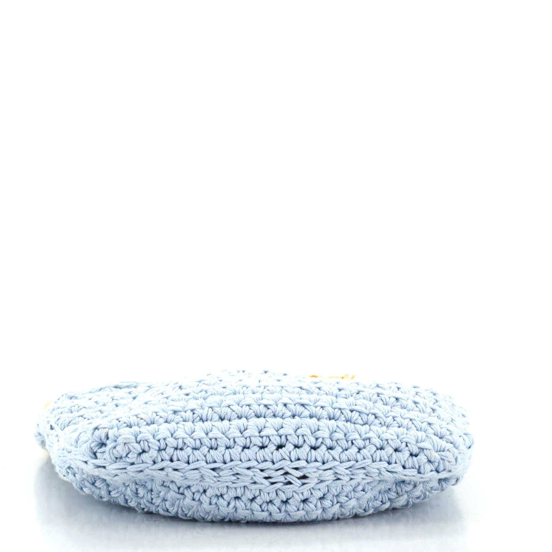fendi baguette crochet phone bag