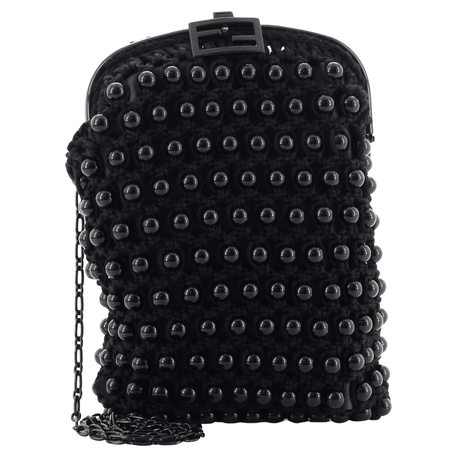 Fendi Easy 2 Baguette Crossbody Bag Leather Mini at 1stDibs