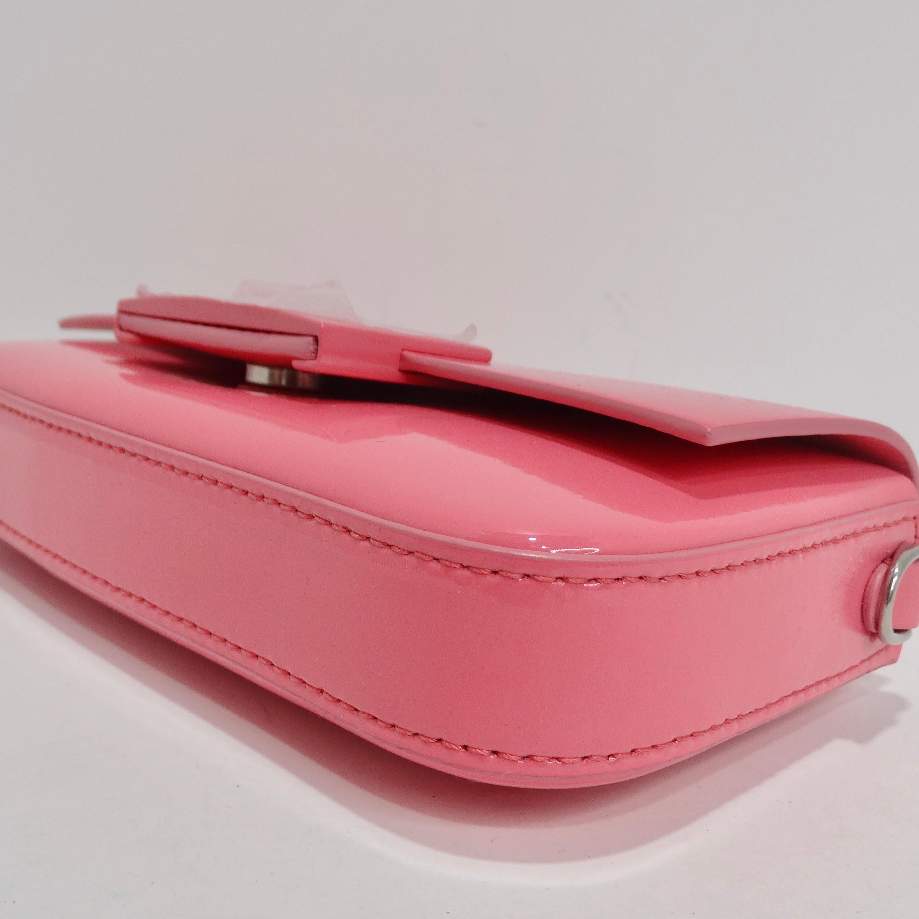Fendi Baguette Phone Pouch Pink For Sale 1