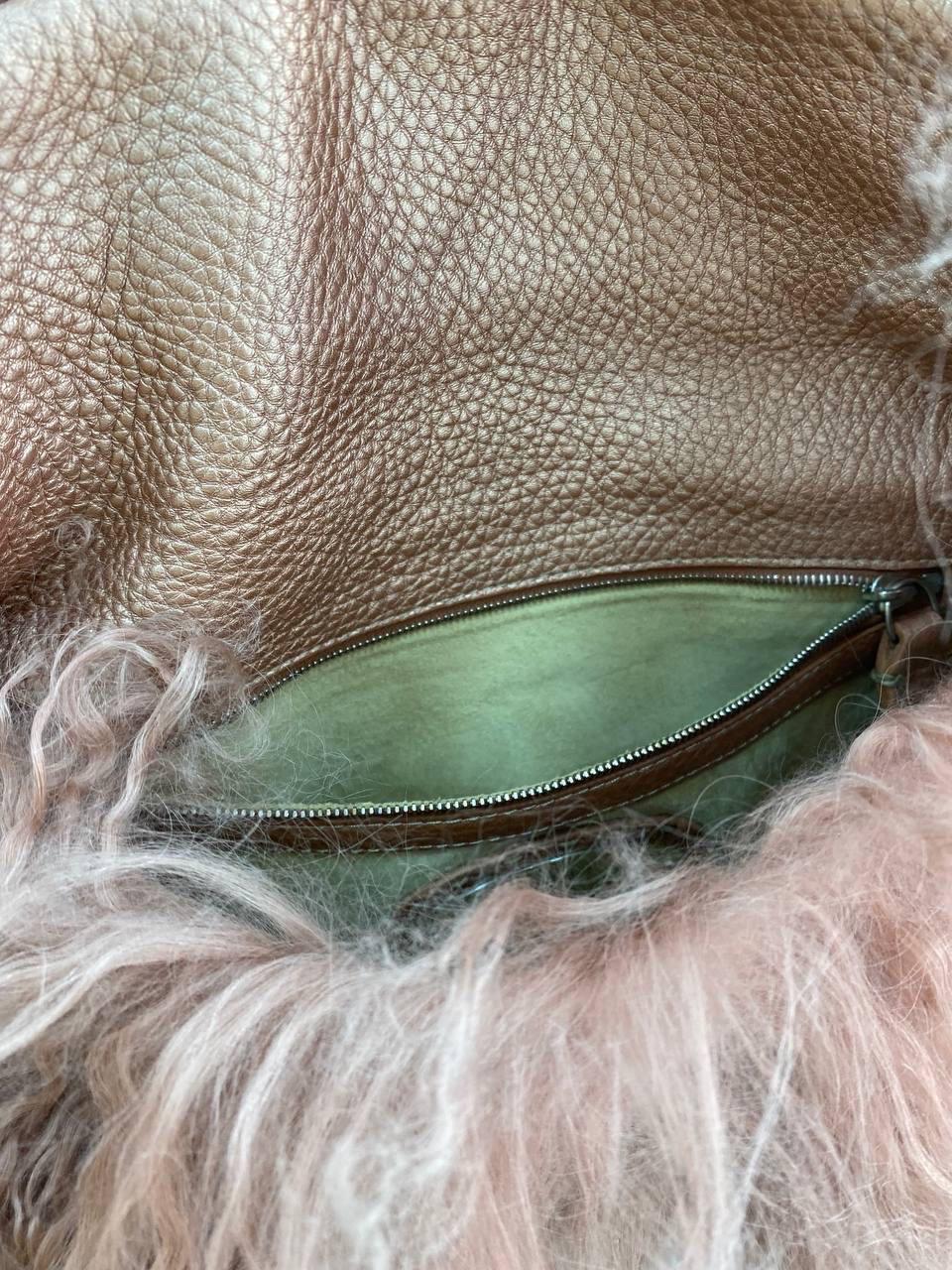 Fendi Baguette Pink Fur Limited Edition 4
