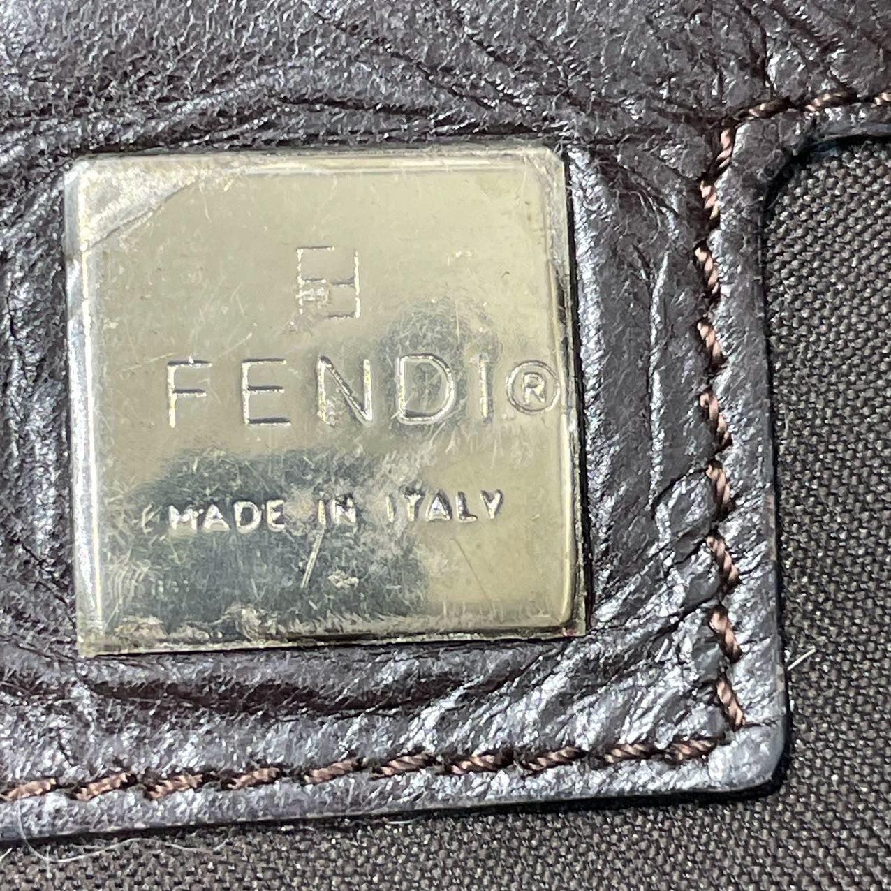 Fendi Baguette Pony hair in leopard print Brown For Sale 7