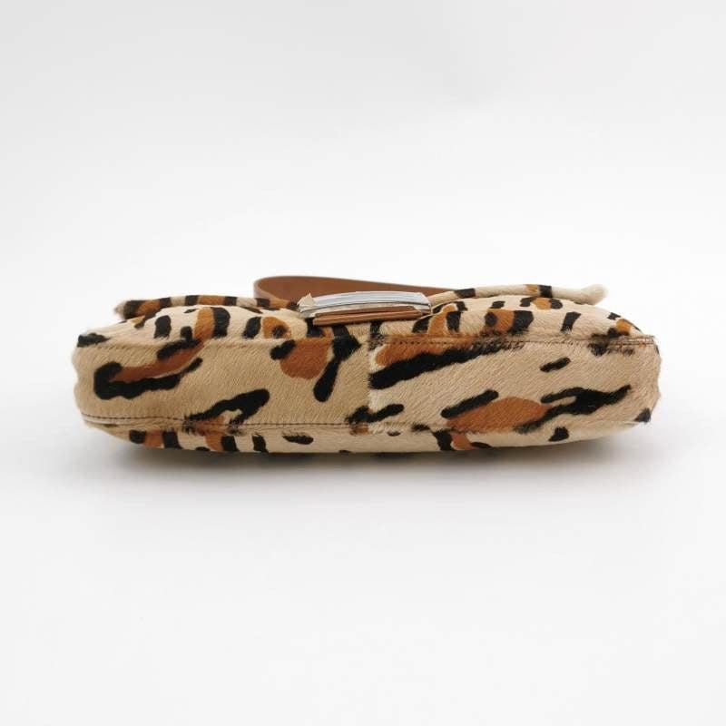 Fendi Baguette Pony hair in leopard print Brown 3