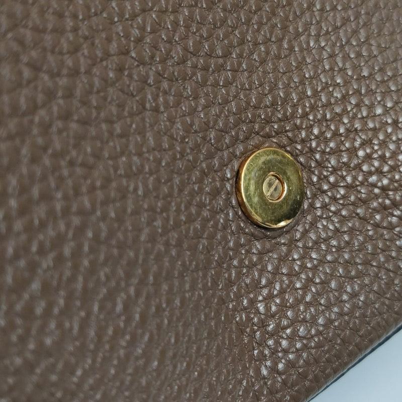 Fendi Baguette Selleria Calfskin Leather Crossbody Bag Large Brown 4