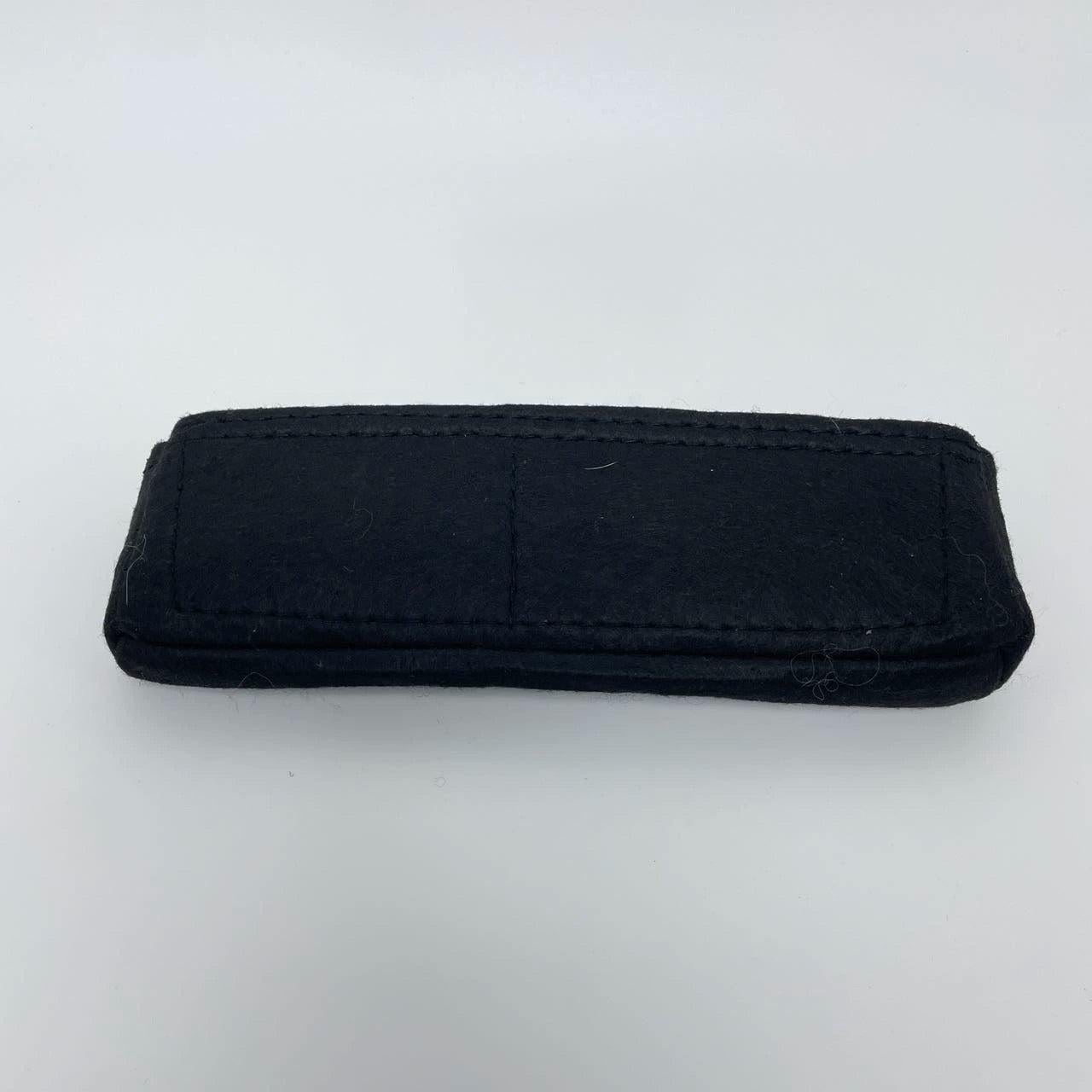 Fendi Baguette Vintage Black Sequins and Leather For Sale 5