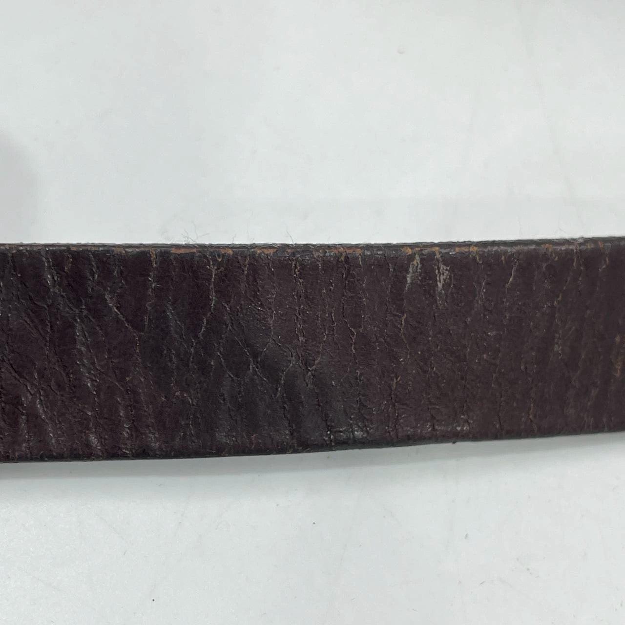 Fendi Baguette Vintage Dark Chocolate Brown Glitter Beads For Sale 9
