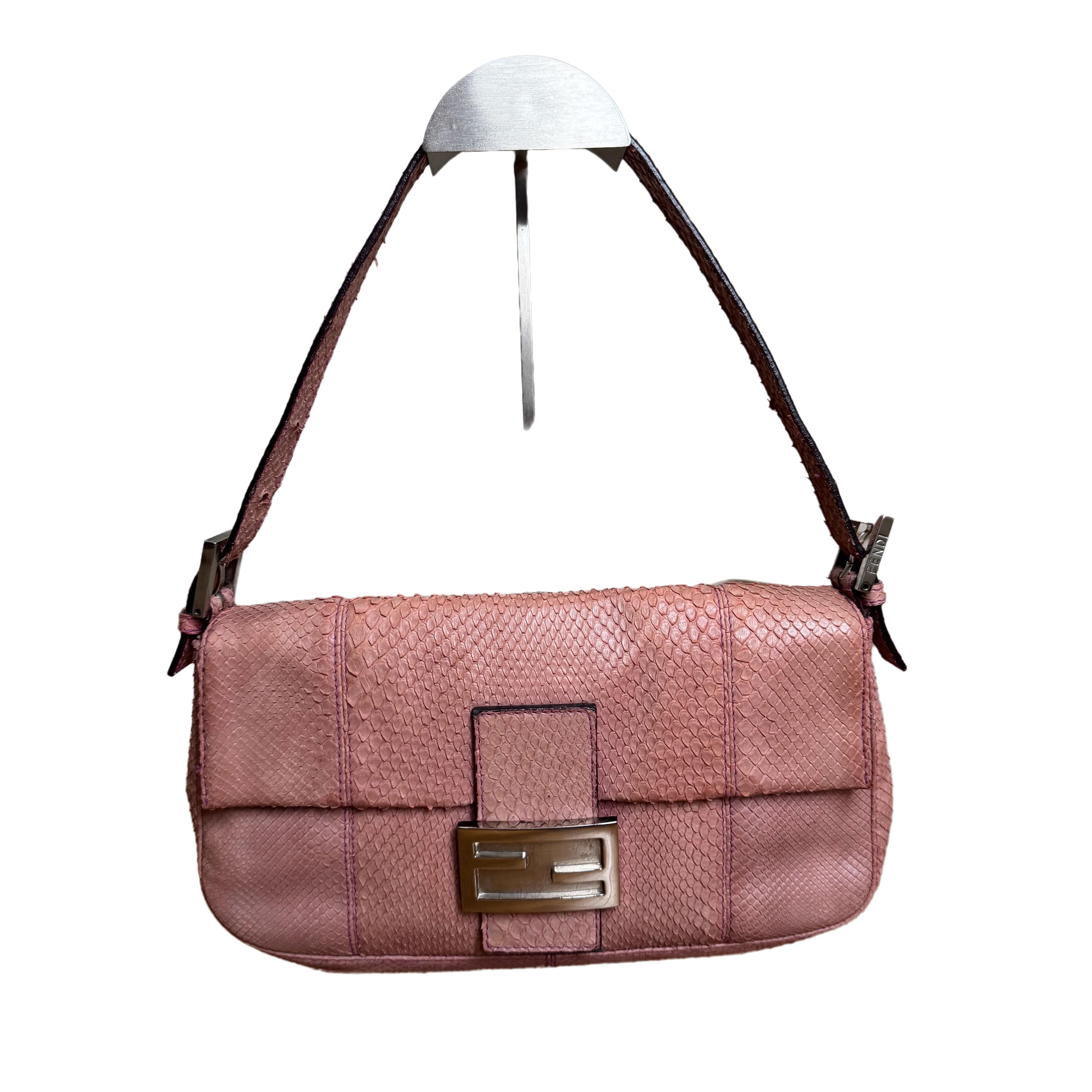 How can I tell if a vintage Fendi baguette is real?