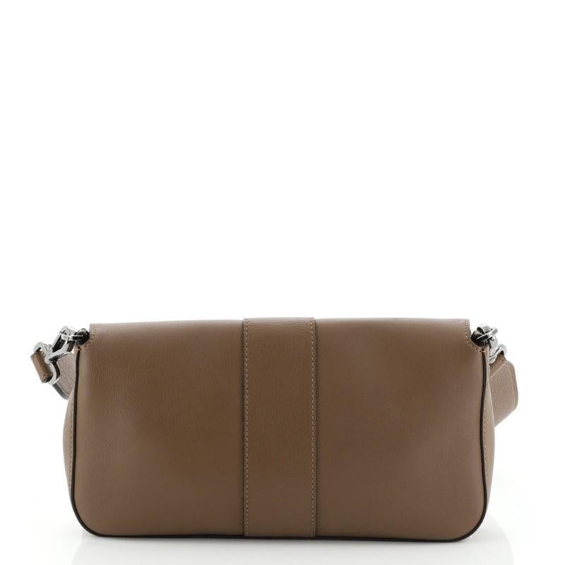 fendi whipstitch baguette