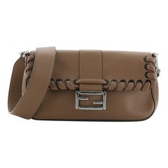 Fendi Baguette Whipstitch Leather 