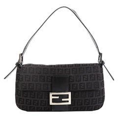 Fendi Baguette Zucca Canvas