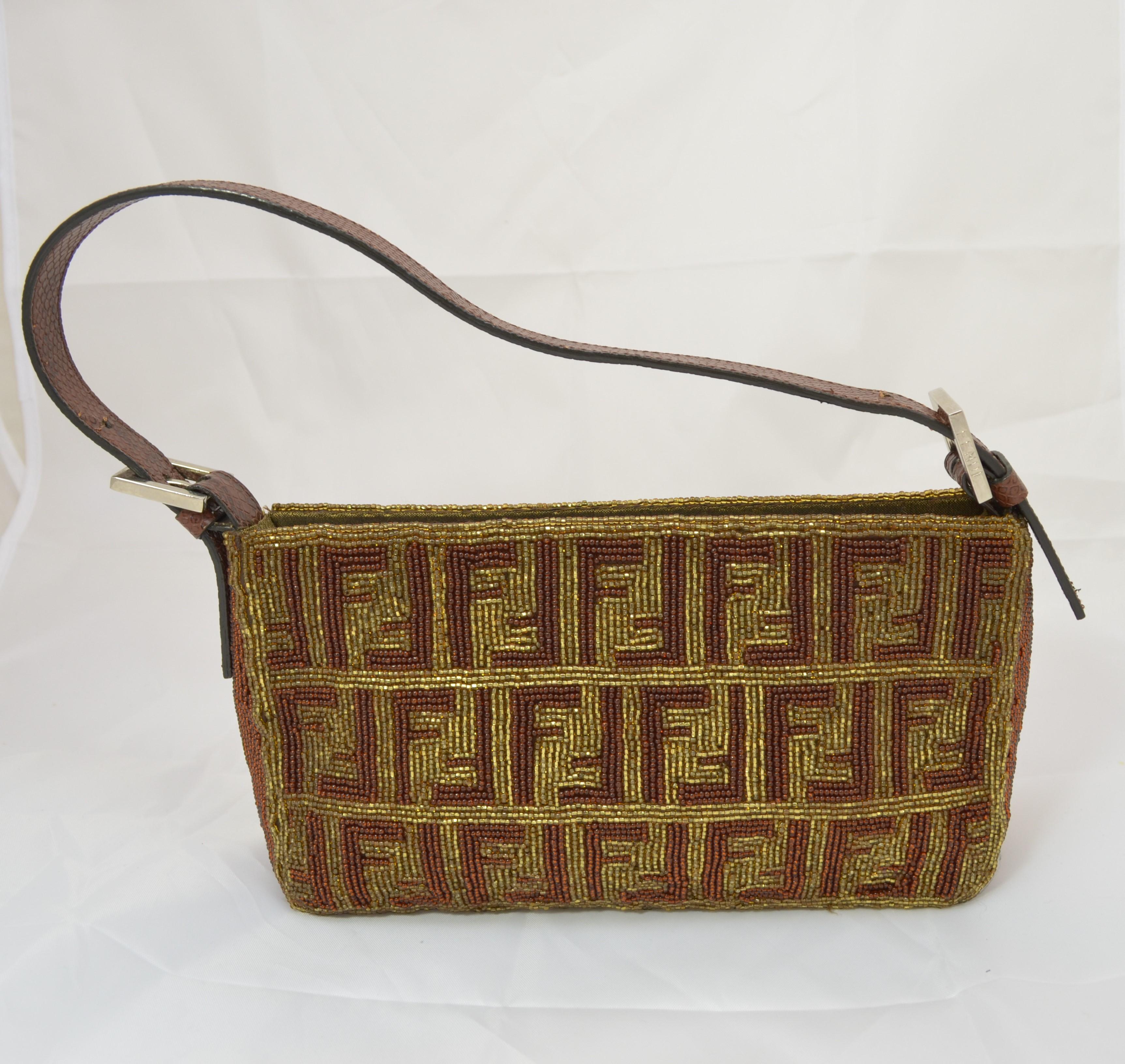 fendi beaded purse